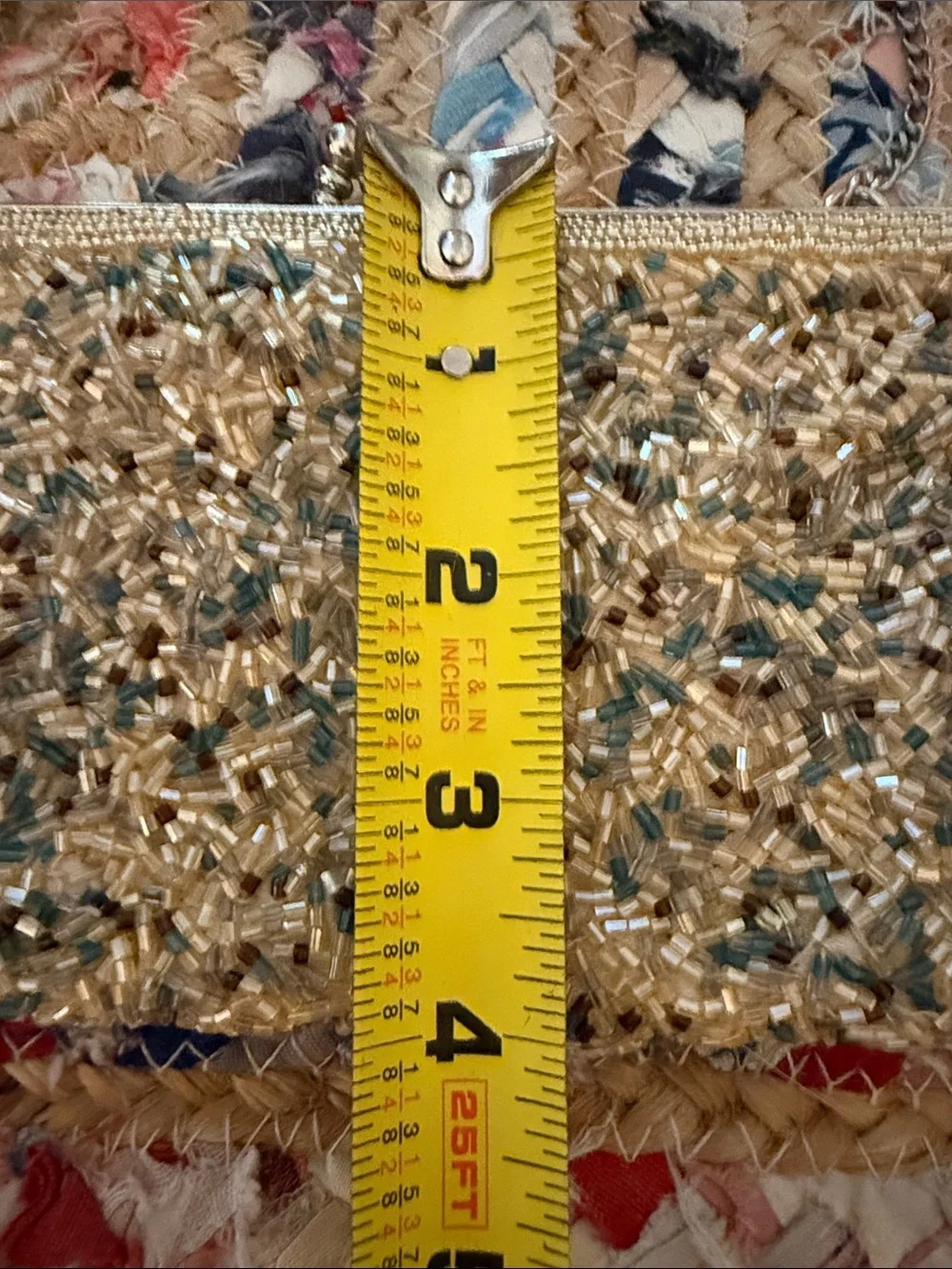 Vintage sparkly beaded purse